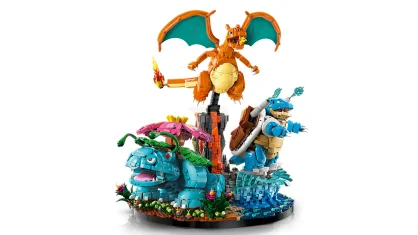 LEGO Venusaur, Charizard and Blastoise
