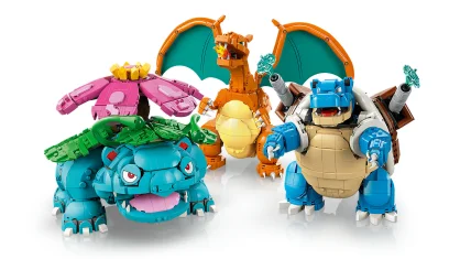 LEGO Venusaur, Charizard and Blastoise