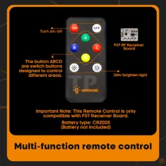 LEGO Light kit for LEGO® 21061 Notre-Dame de Paris (Remote Version)