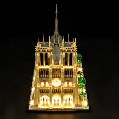 LEGO Light kit for LEGO® 21061 Notre-Dame de Paris (Remote Version)