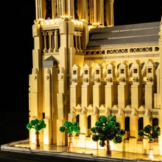 LEGO Light kit for LEGO® 21061 Notre-Dame de Paris (Remote Version)