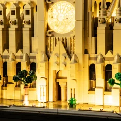 LEGO Light kit for LEGO® 21061 Notre-Dame de Paris (Remote Version)