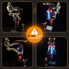 LEGO Light kit for LEGO® 75428 Battle Droid with STAP