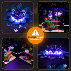 LEGO Light kit for LEGO® 76784 Black Dahlia Flower