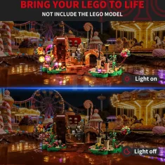 LEGO Light kit for LEGO® 21360 Willy Wonka & the Chocolate…