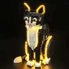 LEGO Light kit for LEGO® 21349 Tuxedo Cat