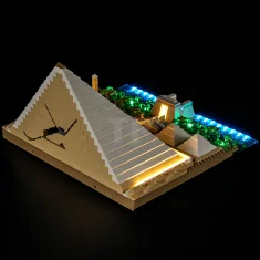 LEGO Light kit for LEGO® 21058 Great Pyramid of Giza (Remote…