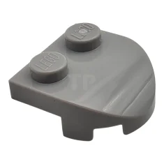 LEGO Ladrillo, Redondo 2 x 2 x 2/3 Medio Círculo Extendido…