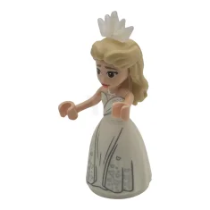 LEGO Glinda - Mini Doll, White Dress, Wide Skirt