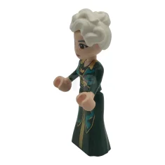 LEGO Madame Morrible - Minipuppe, dunkelgrünes und dunkeltürkises Kleid
