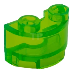 LEGO Brick 2 x 1 Half Round
