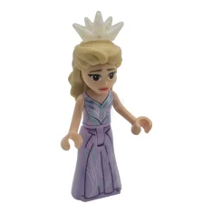 LEGO Glinda - Mini Doll, Lavender Dress, Crown Tiara