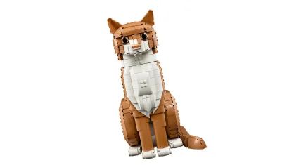 LEGO Orange Cat