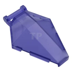 LEGO Windscreen 6 x 4 x 1 Hexagonal with Bar Handle