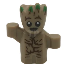 LEGO Groot - Baby, Dark Tan (6490595)