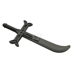 LEGO Minifigure, Weapon Sword, Yoru with Ribbed Handle, Ornate Hilt and…