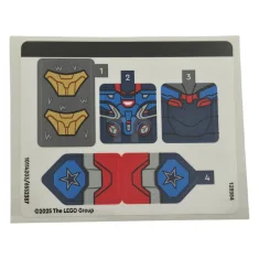 LEGO Sticker for Set 76322