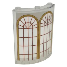 LEGO Cylinder Quarter 4 x 4 x 6 with Arched Windows…