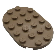 LEGO Plate 4 x 6 Oval
