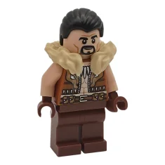 LEGO Kraven The Hunter - Pattes unies brun rougeâtre