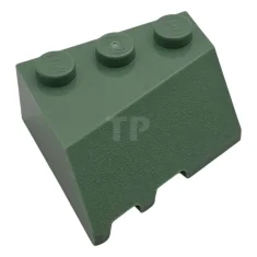 LEGO Stein 3 x 3 Keil - Schräg rechts