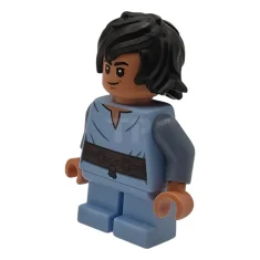 LEGO Boba Fett, Young - Bright Light Blue Shirt