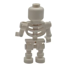 LEGO Skeleton - Standard Skull, Bent Arms, Vertical Grip Left, Horizontal…
