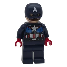 LEGO Captain America - Dark Blue Suit with Dark Blue Belt,…