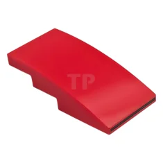 LEGO Slope, Curved 4 x 2 with Black Line Pattern