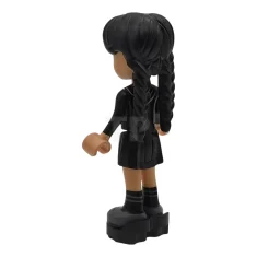 LEGO Wednesday Addams - Black Hoodie, Skirt, Platform Soles