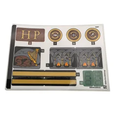 LEGO Feuille d'autocollants pour le set 76466, feuille 2 - (10116111/6590415)