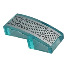 LEGO Pendenza, curvo 2 x 1 x 2/3 con puntini e…