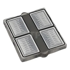 LEGO Glass for Window 1 x 2 x 2 Flat Front…