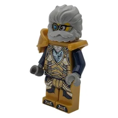 LEGO Mr. Oz - Parelgoud pak en pantser, donkerblauwe armen