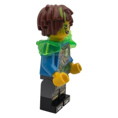 LEGO Mateo - Armadura de Hombro Verde Transbrillante