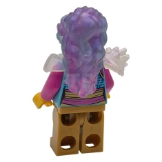 LEGO Izzie - Satijn Trans-Clear Armor met Satijn Trans-Light Blue Gem