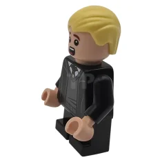 LEGO Draco Malfoy - Vestaglia di Hogwarts, cravatta nera, ghigno