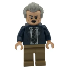 LEGO J. Jonah Jameson - costume bleu foncé, cheveux gris bleuté…