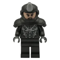 LEGO Rhino - Armure d'épaule avec corne gris bleuté clair