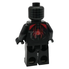 LEGO Spider-Man (Miles Morales) - Toile gris bleu foncé sur la…