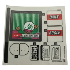 LEGO Feuille d'autocollants pour le set 76342, feuille 2 - (10117459/6606320)