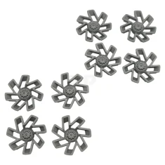 LEGO Cubreruedas de 7 radios sin llanta izquierdo y derecho para…