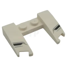 LEGO Wedge 3 x 4 x 2/3 Curved with Cutout with…