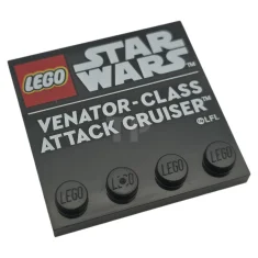 LEGO Tile 4 x 4 with Studs on Edge with LEGO…