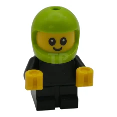 LEGO Driver Junior - Black Body, Lime Helmet (Game Car Racer)