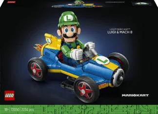 LEGO Mario Kart™: Luigi en Mach 8