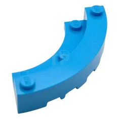 LEGO Brick, Round Corner 5 x 5 Macaroni with 4 x…