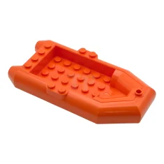 LEGO Boat, Rubber Raft 12 x 6 x 2