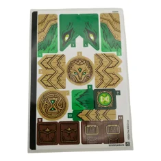 LEGO Hoja de pegatinas para el Juego 71508 - (10115595/6584210)