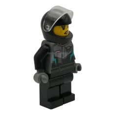 LEGO Jet Pilot - Female, Racing Suit with Hawk Head Logo,…